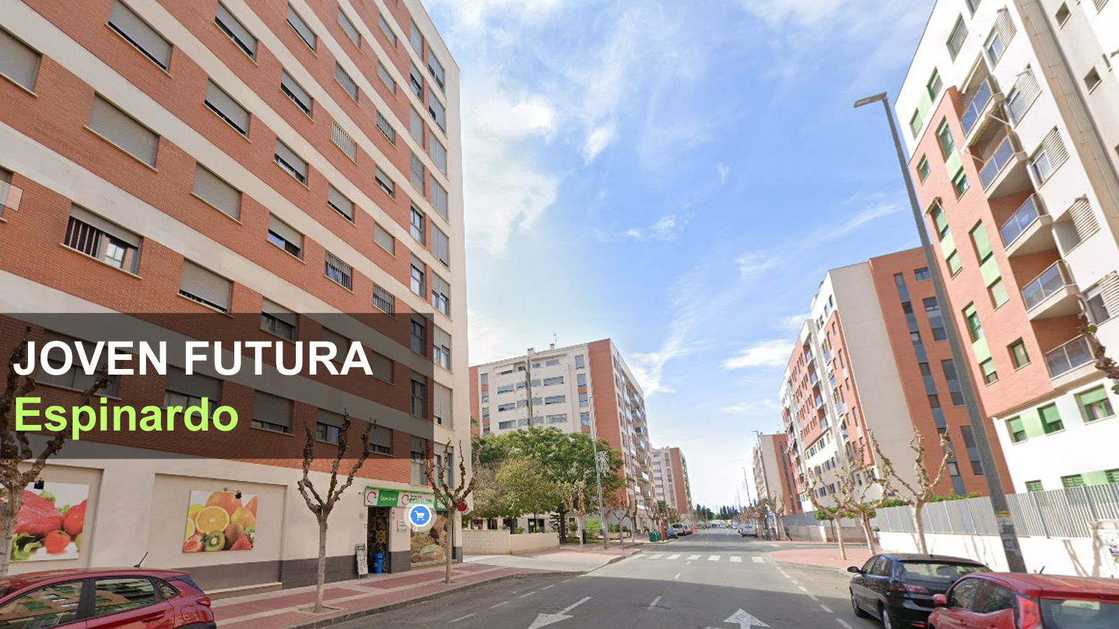 Vista panorámica de Espinardo Murcia zona joven futura