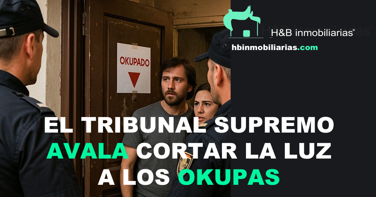El TSJ avala cortar la luz a los okupas